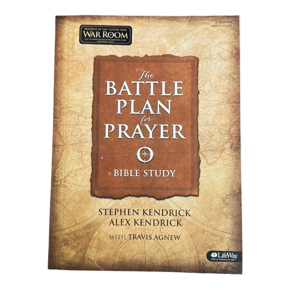 Stephen Kendrick, Alex Kendrick with Travis Agnew Other - Bible Study- The Battle Plan for Prayer Bible Study Kendrick & Kendrick- New